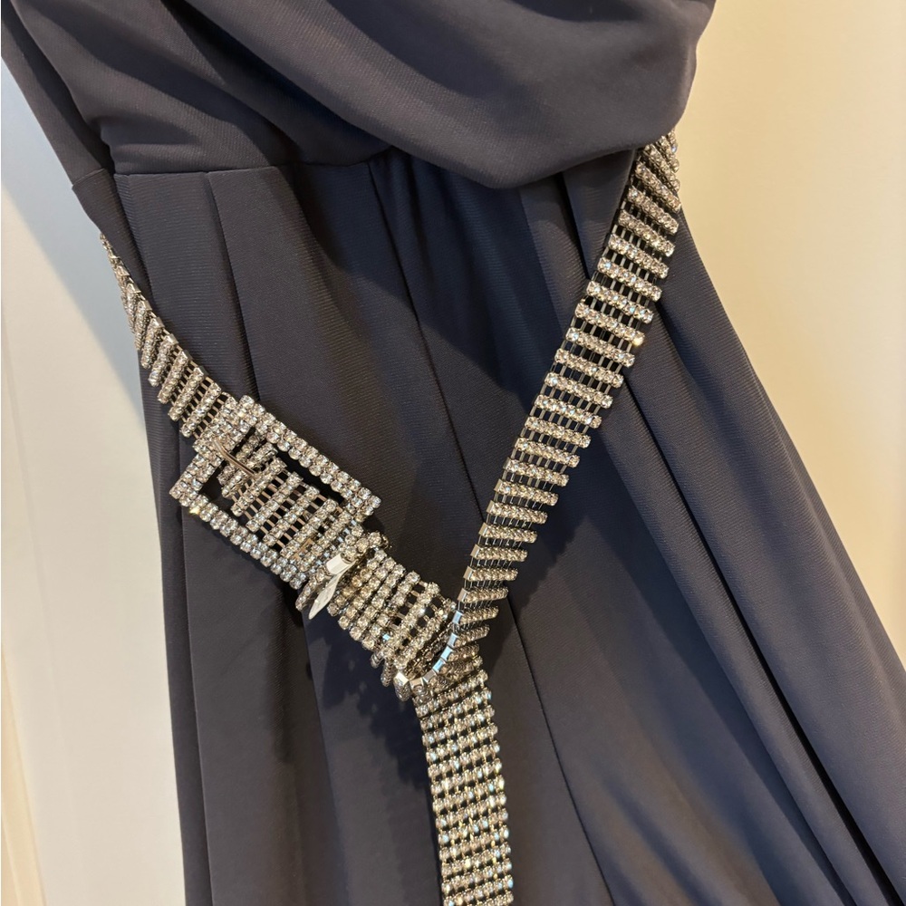 Beautiful Last Tango jumpsuit with free sparkly belt. Size 8, never been worn! - Picture 4 of 4